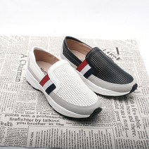 에스큐에스샵 국내생산 시원한 펀칭 여성슬립온 여름슬립온 여자운동화 - U-비트로슬립온