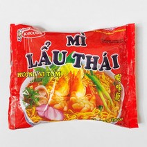 베트남라면 에이스쿡 미라우타이 새우라면 mi lau thai 80g, 1개