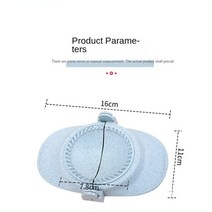 만두만드는기계 만두피 가정용 반죽 틀 2in 1 만두 메이커 스킨 금형 수동 반죽 압착기 주방 베이킹 피, 03 sky blue
