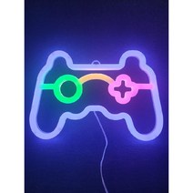 led 디스플레이 네온 pc방 노래방 파티룸 컬러 주변 조명 벽 장식 야간, C
