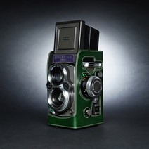 Rolleiflex 2.8gx 롤라이플렉스 중형 필름카메라 소가죽 케이스, 다크그린, 1개
