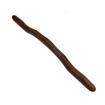 마사지 덜덜이비즈 롤링 핀 범용 등 바늘 마사지 힘줄 너도밤나무 목재 스크래핑 스틱 포인트 트리트먼트 G, 01 Carbonized-no beads