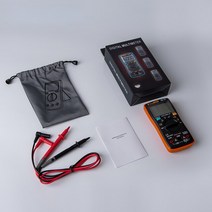 슈퍼 캐패시터 AN8008 디지털 멀티미터 9999 카운트 트랜지스터 실제 RMS rm409b 자동 전기 커패시터, 04 주황색