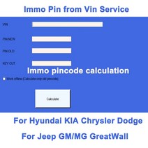 코딩 로봇 장난감 핀코드 현대 기아 크라이슬러 닷지 지프 GM/MG GreatWall 계산기 프로그램 핀 코드 immo vin에서 키 생성기용, [02] For Chrysler, [01] 1PCS