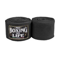 NoboxingNolife 권투 붕대 성인 남성과 여성 붕대면-50762, 01.블랙 3 미터