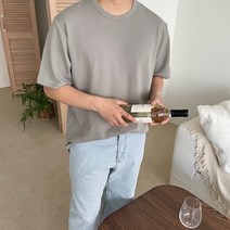 남자 여자 실켓티 라임색 파란색 비침없는흰티 링클프리반팔 여남공용 아이스 쿨 오버핏 반팔