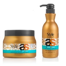 이스라엘 극손상 헤어 트리트먼트 대용량 2종 아르간 헤어팩 500ml+노워시 트리트먼트 400ml 현대백화점, 1개