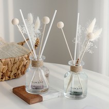 네이센트 화이트 프리저브드 플라워 디퓨져 150ml x2개, 체리블라썸