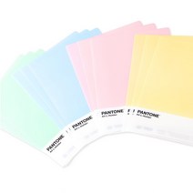 팬톤 L홀더 12개세트 L자 화일 A4 홀더 엘홀더, 12개세트(4색x3개)