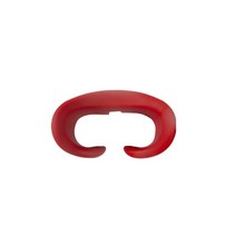 vr챗 확장현실 혼합현실 가정IOT PIO4 VR 액세서리용 두꺼운 실리콘 패드 내마모성 내구성이 뛰어난 부드, 한개옵션1, 01 RED