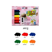 대진상사 우찌다페브릭마카6본A타입, 6색