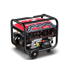 중국산발전기 차박 히터 화물차 에어컨 엔진 전기, 4000W 손전등 일체형 220V(푸시 휠)