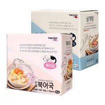 더독애견애묘 수제 삼계탕/북어국 150g x 10, 삼계탕 150g x 10