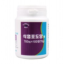 휘트니스 식염포도당 정 100정, 1개