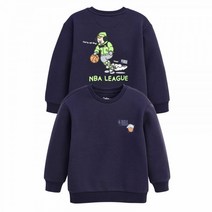 NBA KIDS 느바 캐릭터 기모 맨투맨/K214TS050P 06