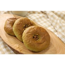 [틔움긴생각] 비건빵 단팥빵 쌀빵베이커리 빵맛집 비건모싯잎쌀단팥빵 빵택배, 아이스팩 추가 X, 모싯잎 쌀단팥빵, 100g