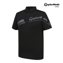 [테일러메이드] 남성 로고 카라 반팔 티셔츠 TMTYK2248-199