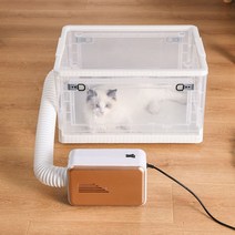 펫 애견 드라이룸 드라이기 건조기 에어샤워 반려동물 강아지 털말리기, 반려동물 건조기 트럼펫【건조기 미포함】