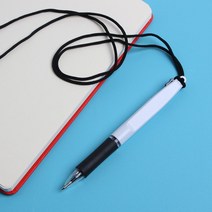 2색 목걸이 볼펜 캐릭터펜 홍보볼펜 미니볼펜 싼볼펜