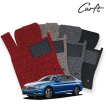 폭스바겐 2021 제타 코일매트 카매트 확장형 1+2열 풀세트, 코일트렁크매트(일반), 베이지