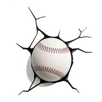 비토프 3D 입체 차량용 스티커 자동차 야구공 범퍼 흠집가림 휀다 스크래치 도어 모음, 3D 야구공 01번