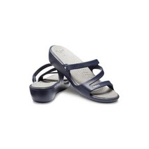 [크록스] 여성 패트리샤 / 10386-46U 네이비 / Crocs Patricia 키높