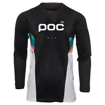 RCC POC 남성용 스포츠 셔츠 다운힐 및 산악 자전거 Mtb 오프로드 오토바이 모터크로스 스포츠웨어, [02] S, [08] Send by picture
