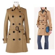 [버버리] [명품] Wool Cashmere Trench Coat 4019202