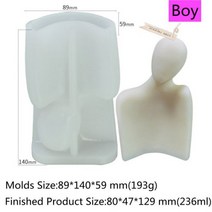 몰드 초 캔들 로맨틱 커플 초상화 실리콘 캔들 금형 조각 아트 아로마 테라피 석고 가정 장식 금형 결혼 선물 대형 3D, A320-2