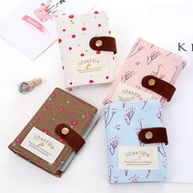 리츠 1+1 플라워 카드 명함 지갑