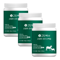 뉴트리커먼 2배 산양유 단백질 분말 초유단백질 2배 산양유 BCAA 고단백서, 280g, 3개