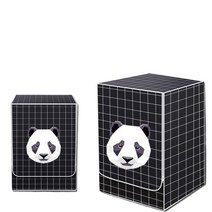 세탁기 커버 블랙 실링 키 초라한 비 및 건조기 전면 12kg 브라스템 방수 매트, 40.A10 - 60x65x85cm  XL