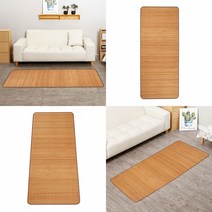 HY 1인용 여름 대자리 대나무 매트 카페트 80X185CM 1 여름거실카페트 여름대자리