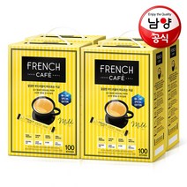 남양 프렌치카페 커피믹스 마일드 자판기커피 400T, 프렌치카페 마일드 400T(100TX4), 프렌치카페 커피믹스 10.9gx400T(100Tx4개)
