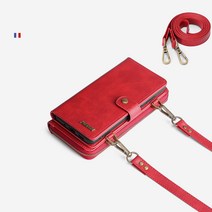 갤럭시 S8 S9 S10 5G S20 FE S21 플러스 울트라 가죽 지퍼 카드 스트랩 지갑 다이어리 케이스 + 핸드폰케이스 AC1501