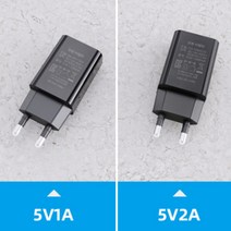 5V 1A 5V 2A 충전기 아답터 USB 충전 어댑터, 5V 1A 화이트