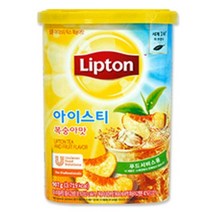 립톤 아이스티 분말 복숭아맛, 907g, 12개