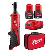 밀워키 M12 IR-201B 202B 충전 임팩트 라쳇 12V 2.0Ah 세트 임팩라쳇, M12 IR-202B(배터리 2개), 1세트