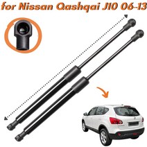 국산차수입차부품 Qty2 트렁크 스트럿 닛산 Qashqai J10 듀랄리스 2006-2013 SUV 리프트 지원 가스 스프링 테일 게이트 리어 쇼크 업소버, [01] Normal Black