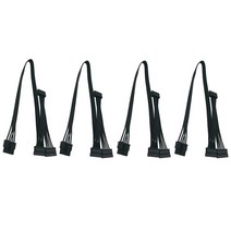파워 서플라이 Enermx 모듈 형 PSU 용 4 Ps 5 핀-3 포트 ST 주변 전원 공급 장치 케이블, 한개옵션0