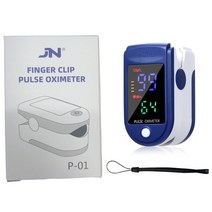 색도계 디지털 손가락 맥박 산소 농도계 휴대용 미니 LED 디스플레이 Spo2 혈액 측정기 센서 클립 심박수, 01 Four Color