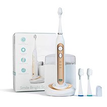 Smile Bright Store Platinum Electronic Sonic Toothbrush with UV Sanitizing Charging Case - Recharg, 1개