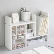 DIY 틈새 미니 슬림 낮은 책장, 책상 미니선반 소형_그린우드