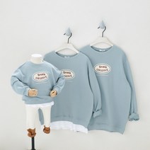 봄 가을 온 가족 맨투맨 티셔츠 패밀리 가족의상