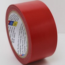 Q 보양 테이프(레드) / 만능마스킹/길이-25M/편직원단, (레드) 24mm  X 25M