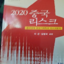 2020중국리스크 /이근외.EAI.2007