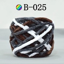 망고실 자이언트실 뜨개실 부드러운 밀크 코튼 혼방 폴리에스터 셔닐 울 원사 손 뜨개질용 청키 DIY 크로셰 모자 스카프 실 모피 볼 당 100g