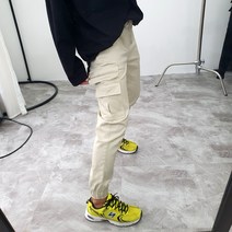 M2-003 남자 지퍼 포켓 카고 조거 팬츠 (빅사이즈 S~3XL)
