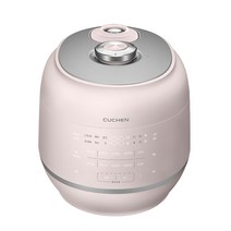 쿠첸 2.1 초고압 IH 10인용 핑크 전기 압력밥솥 CRT-RPK1070P