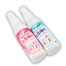 리빙굿 정전기방지 스프레이 60ml, 정전기방지 로즈향
